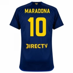 Camisola Futebol Boca Juniors Diego Maradona #10 2024-25 Terceiro Equipamento Homem