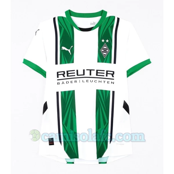 Camisola Futebol Borussia Mönchengladbach 2024-25 Principal Equipamento Homem