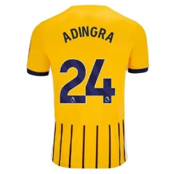 Camisola Futebol Brighton Hove Albion 2024-25 Adingra #24 Alternativa Equipamento Homem