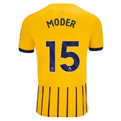 Camisola Futebol Brighton Hove Albion 2024-25 Moder #15 Alternativa Equipamento Homem