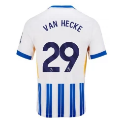 Camisola Futebol Brighton Hove Albion Van Hecke #29 2024-25 Principal Equipamento Homem