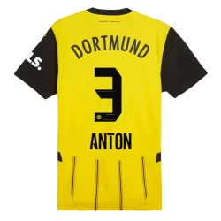 Camisola Futebol BVB Borussia Dortmund Anton #3 2024-25 Principal Equipamento Homem