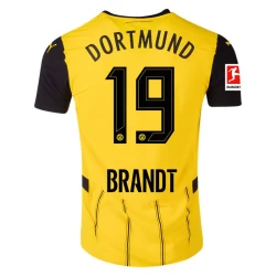 Camisola Futebol BVB Borussia Dortmund Brandt #19 2024-25 Principal Equipamento Homem