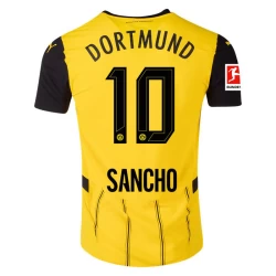 Camisola Futebol BVB Borussia Dortmund Jadon Sancho #10 2024-25 Principal Equipamento Homem