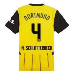 Camisola Futebol BVB Borussia Dortmund N. Schlotterbeck #4 2024-25 Principal Equipamento Homem