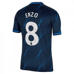 Camisola Futebol Chelsea FC 2023-24 Enzo Fernandez #8 Alternativa Equipamento Homem
