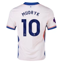 Camisola Futebol Chelsea FC 2024-25 Mykhailo Mudryk #10 Alternativa Equipamento Homem