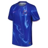 Camisola Futebol Chelsea FC Moisés Caicedo #25 2024-25 Principal Equipamento Homem