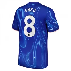 Camisola Futebol Chelsea FC Enzo Fernández #8 2024-25 Principal Equipamento Homem