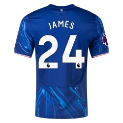 Camisola Futebol Chelsea FC James Rodríguez #24 2024-25 Principal Equipamento Homem