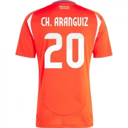 Camisola Futebol Chile Ch. Aranguiz #20 Copa America 2024 Principal Homem Equipamento