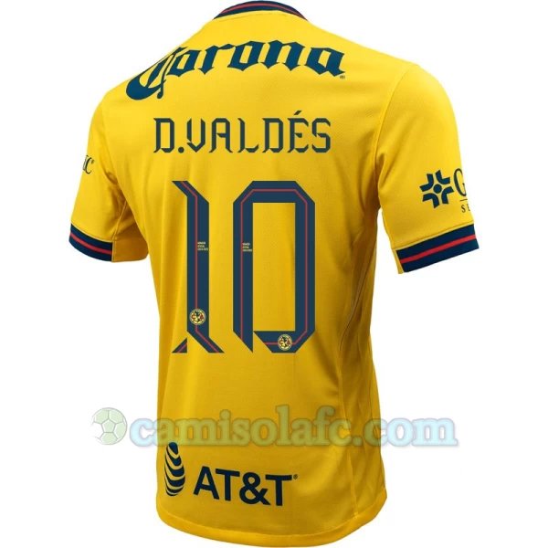 Camisola Futebol Club América D. Valdes #10 2024-25 Principal Equipamento Homem