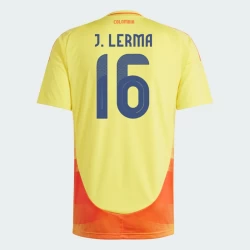 Camisola Futebol Colômbia J. Lerma #16 Copa America 2024 Principal Homem Equipamento