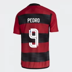 Camisola Futebol CR Flamengo Leo Pedro #9 2023-24 Principal Equipamento Homem