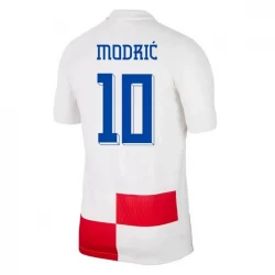 Camisola Futebol Croácia Luka Modrić #10 UEFA Euro 2024 Principal Homem Equipamento