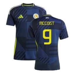 Camisola Futebol Escócia McCoist #9 UEFA Euro 2024 Principal Homem Equipamento