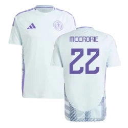 Camisola Futebol Escócia McCrorie #22 UEFA Euro 2024 Alternativa Homem Equipamento