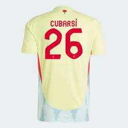 Camisola Futebol Espanha Cubarsi #26 UEFA Euro 2024 Alternativa Homem Equipamento