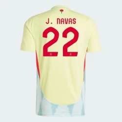 Camisola Futebol Espanha J. Navas #22 UEFA Euro 2024 Alternativa Homem Equipamento