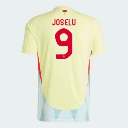 Camisola Futebol Espanha Joselu #9 UEFA Euro 2024 Alternativa Homem Equipamento