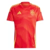 Camisola Futebol Espanha Alvaro Morata #7 UEFA Euro 2024 Principal Homem Equipamento