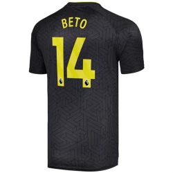 Camisola Futebol Everton FC 2024-25 Beto #14 Alternativa Equipamento Homem