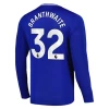 Camisola Futebol Everton FC Branthwaite #32 2024-25 Principal Equipamento Homem Manga Comprida