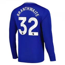 Camisola Futebol Everton FC Branthwaite #32 2024-25 Principal Equipamento Homem Manga Comprida