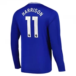 Camisola Futebol Everton FC Harrison #11 2024-25 Principal Equipamento Homem Manga Comprida