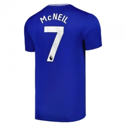 Camisola Futebol Everton FC McNeil #7 2024-25 Principal Equipamento Homem
