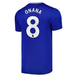 Camisola Futebol Everton FC Onana #8 2024-25 Principal Equipamento Homem