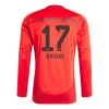 Camisola Futebol FC Bayern München Bryan #17 2024-25 Principal Equipamento Homem Manga Comprida