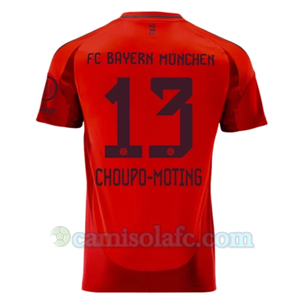 Camisola Futebol FC Bayern München Choupo-Moting #13 2024-25 Principal Equipamento Homem