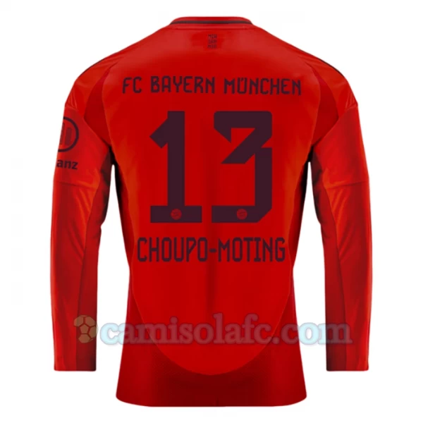 Camisola Futebol FC Bayern München Choupo-Moting #13 2024-25 Principal Equipamento Homem Manga Comprida