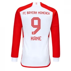 Camisola Futebol FC Bayern München Harry Kane #9 2023-24 Principal Equipamento Homem Manga Comprida