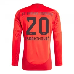 Camisola Futebol FC Bayern München Ibrahimovic #20 2024-25 Principal Equipamento Homem Manga Comprida