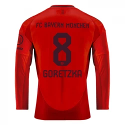Camisola Futebol FC Bayern München Leon Goretzka #8 2024-25 Principal Equipamento Homem Manga Comprida
