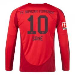 Camisola Futebol FC Bayern München Leroy Sané #10 2024-25 Principal Equipamento Homem Manga Comprida