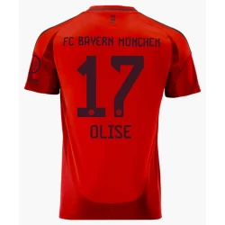 Camisola Futebol FC Bayern München Olise #17 2024-25 Principal Equipamento Homem