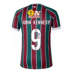 Camisola Futebol Fluminense JOHN KENNEDY #9 2023-24 Principal Equipamento Homem