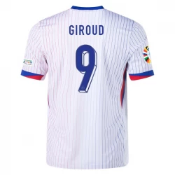 Camisola Futebol França Olivier Giroud #9 UEFA Euro 2024 Alternativa Homem Equipamento