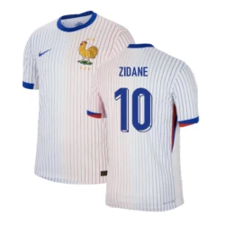 Camisola Futebol França Zinédine Zidane #10 UEFA Euro 2024 Alternativa Homem Equipamento