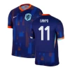 Camisola Futebol Holanda Cody Gakpo #11 UEFA Euro 2024 Alternativa Homem Equipamento