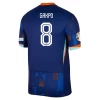 Camisola Futebol Holanda Cody Gakpo #8 UEFA Euro 2024 Alternativa Homem Equipamento