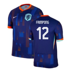 Camisola Futebol Holanda Frimpong #12 UEFA Euro 2024 Alternativa Homem Equipamento