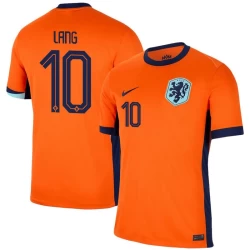 Camisola Futebol Holanda Lang #10 UEFA Euro 2024 Principal Homem Equipamento