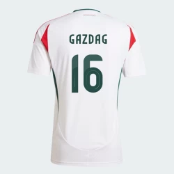 Camisola Futebol Hungria Daniel Gazdag #16 UEFA Euro 2024 Alternativa Homem Equipamento