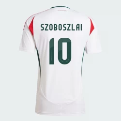 Camisola Futebol Hungria Dominik Szoboszlai #10 UEFA Euro 2024 Alternativa Homem Equipamento