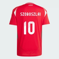 Camisola Futebol Hungria Dominik Szoboszlai #10 UEFA Euro 2024 Principal Homem Equipamento