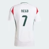 Camisola Futebol Hungria Loic Nego #7 UEFA Euro 2024 Alternativa Homem Equipamento